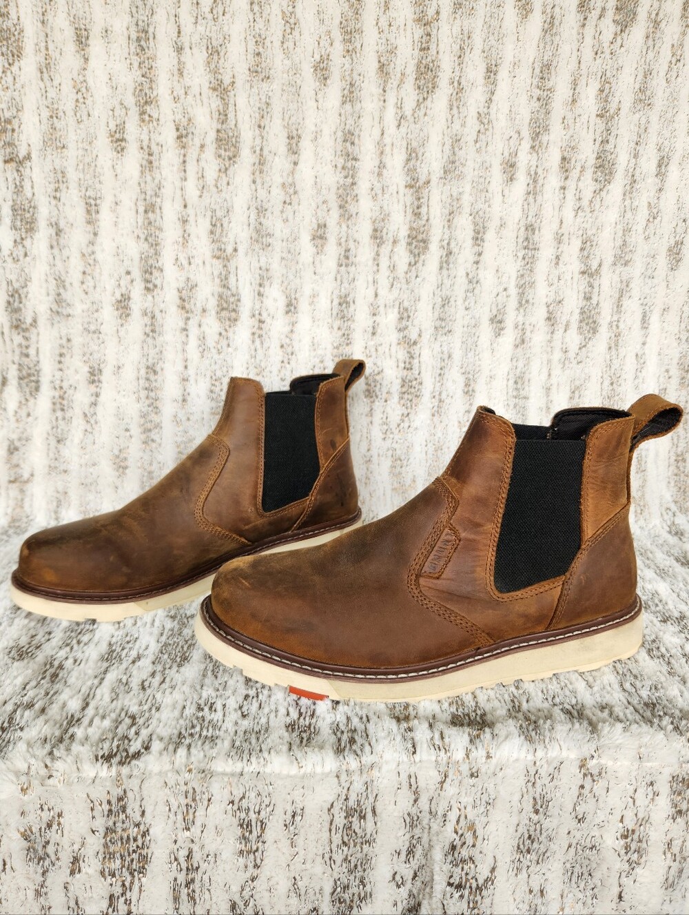 Brunt "The Ohman" 6" Soft Toe Work Boot Brown Leather | Men's Size 13